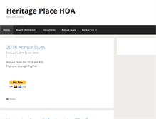 Tablet Screenshot of heritageplacecolumbus.org